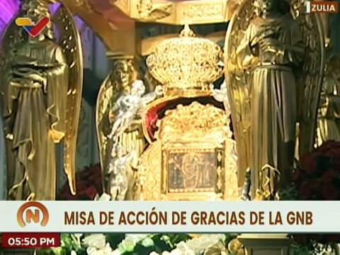 Zulia | GNB efectúa eucaristía de acción referente a las actividades en conmemoración a la Chinita