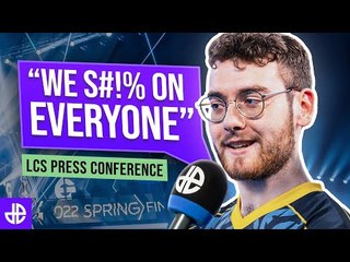 Vulcan: "Closer Is BAD... He Needs to STOP Talking" | LCS Finals Press Conference