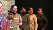 Bolivianas visibilizan sus vivencias sobre cambio climático en reportajes audiovisuales