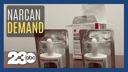 Kern County sees high demand for Narcan from distribution program