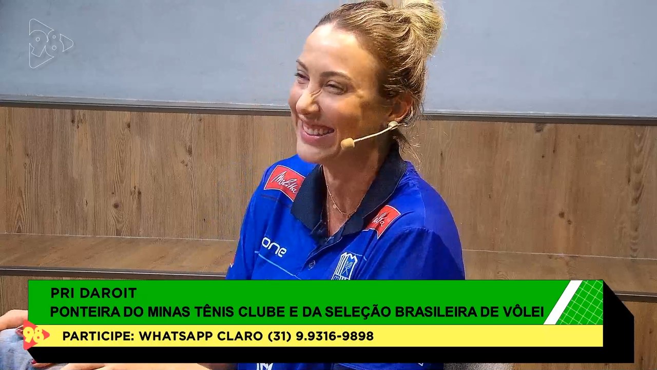 FDP 98 | Entrevista com Pri Daroit, ponteira do Minas Tênis Clube e da Seleção Brasileira de Vôlei