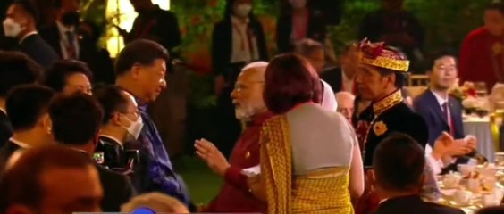 Watch: Indian PM Modi, Chinese President Xi shake hands at G20 dinner in Bali, Indonesia