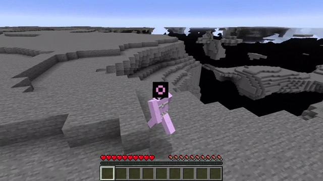 Minecraft: Java Edition (v1.17.1): Îles flottantes: Le vide: Difficile-Ver.: +3C [1] Sauf C D roches
