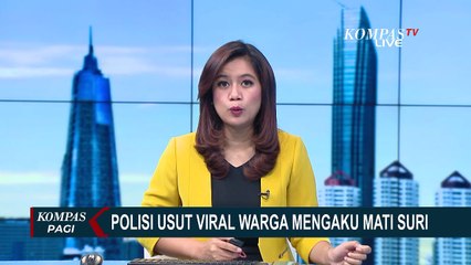 Usut Video Viral Warga Mengaku Mati Suri, Polisi Bantah Soal Adanya Indikasi Mati Suri