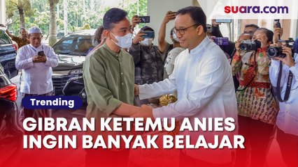 'Saya Ini Cuma Anak Kecil Enggak Paham', Gibran Blak-blakan Ketemu Anies Ingin Banyak Belajar