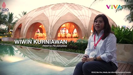 Cerita Pembangunan Kubah Bambu, Tempat Santap Siang KTT G20