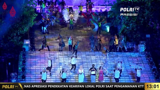Segmen Khusus Rumah Bambu Lokasi Lunch Delegasi G20