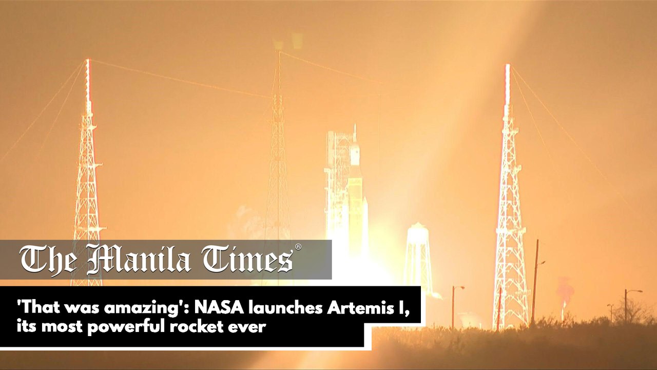 'That was amazing': NASA launches Artemis I, its most powerful rocket ever