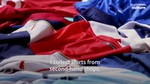 Meet Maï Jarach, the 19-year-old fashion designer transforming old football shirts into corsets