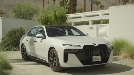 The new BMW 760i xDrive Exterior Design in Mineral White