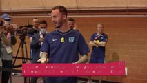 James Maddison takes on a Doha darts challenge