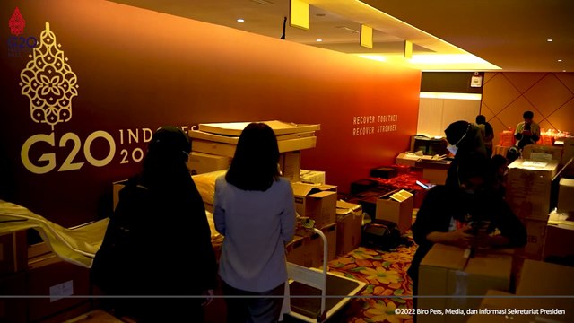 Souvenir Delegasi KTT G20