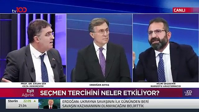 Canlı yayında Ersan Şen ile Hilmi Daşdemir birbirine girdi