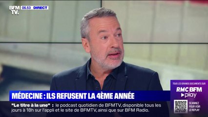 ÉDITO - "Que l'État décide de déployer ses futurs médecins là où on en a besoin, c'est quand même loin d'être idiot"