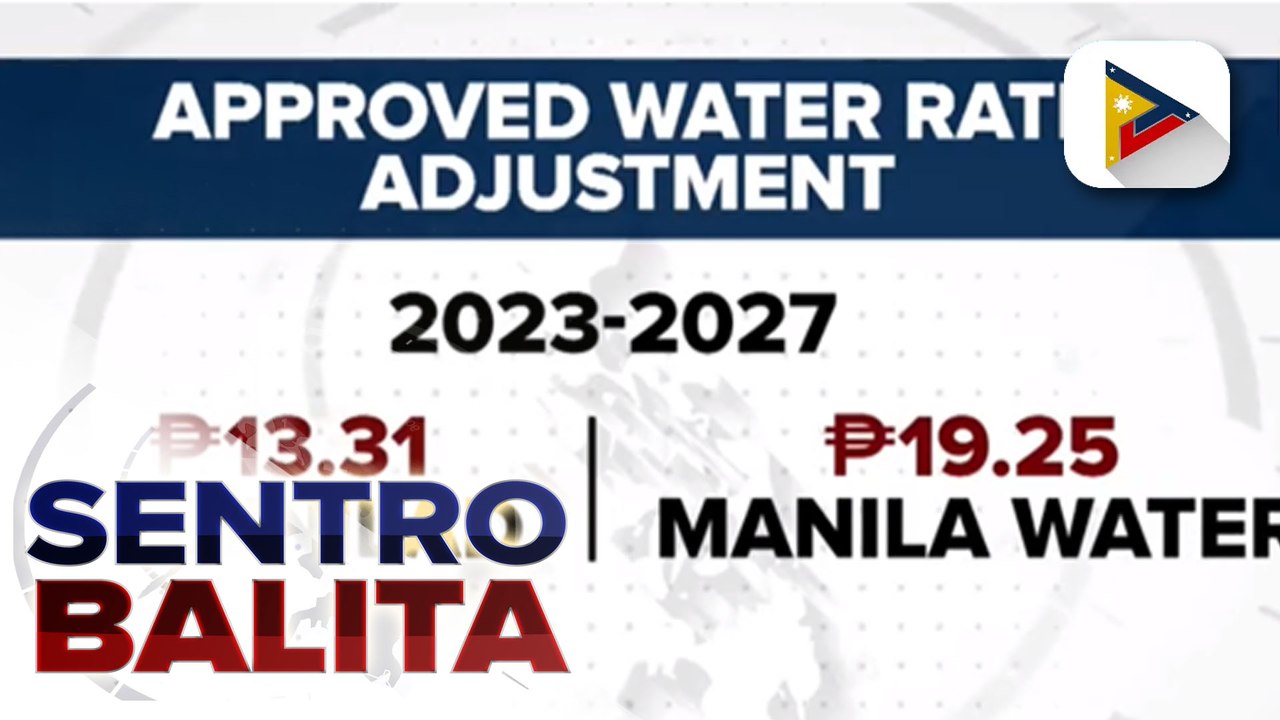 Hirit na umento ng Manila Water at Maynilad, inaprubahan na ng MWSS