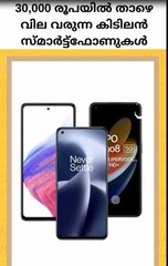 30,000 രൂപയിൽ താഴെ വില വരുന്ന കിടിലൻ സ്മാർട്ട്ഫോണുകൾ