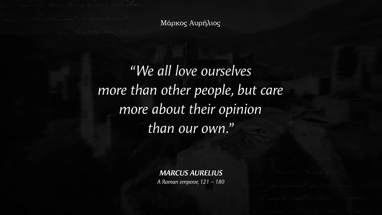 Marcus Aurelius' Quotes which are better Known in Youth to Not to Regret in Old Age