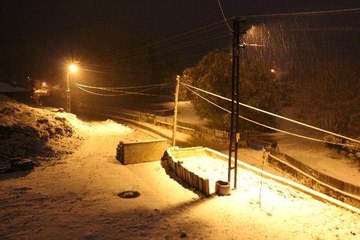 KARLIOVA'DA KAR YAĞIŞI