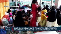 Ratusan Pengungsi Rohingya Terdampar