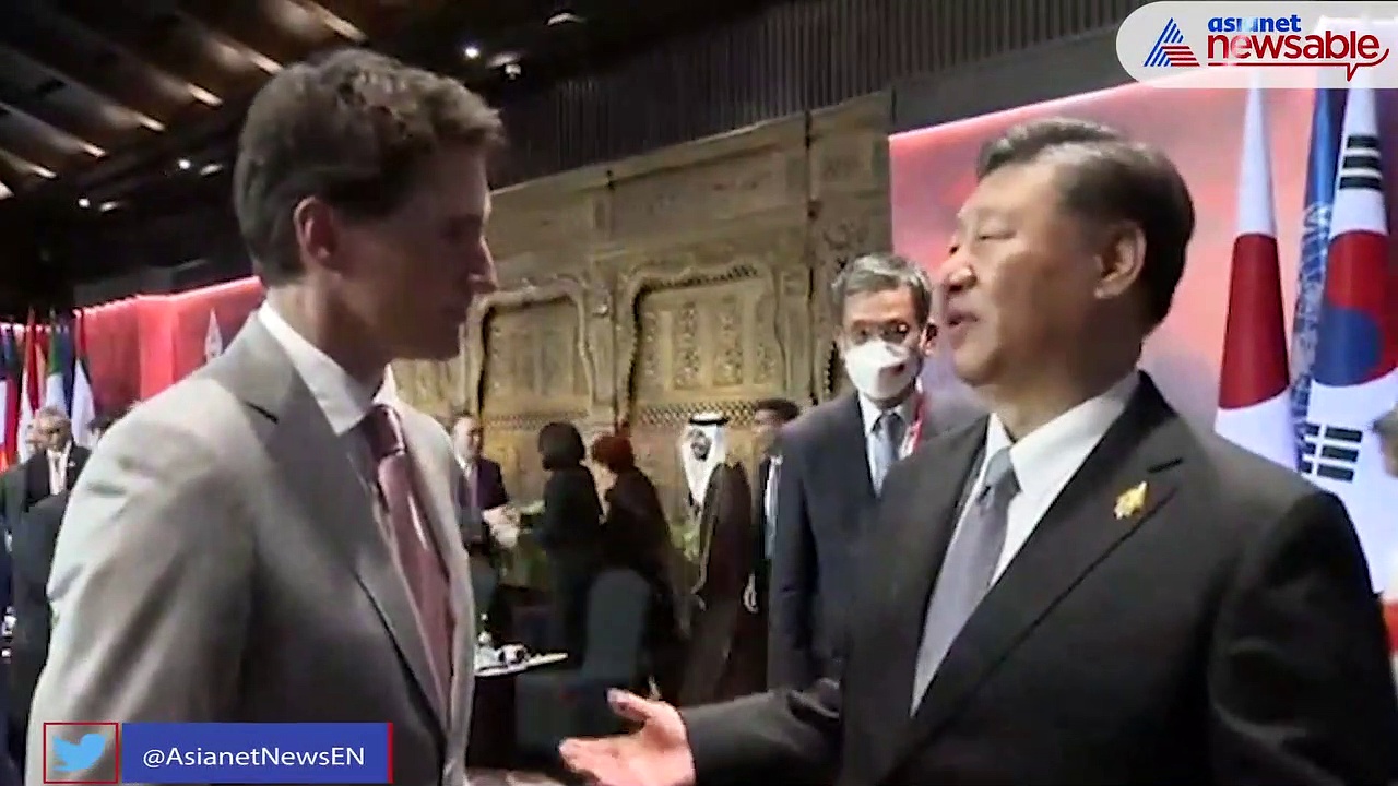 Video: Fuming Xi gives Trudeau a diplomacy lecture in Bali
