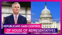 Republicans Gain Control Of The House Of Representatives; US President Joe Biden Congratulates Kevin McCarthy