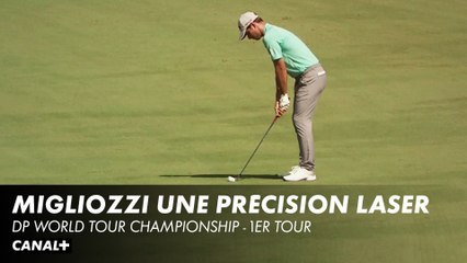 Magnifique eagle de Migliozzi - DP World Tour Championship 1er tour