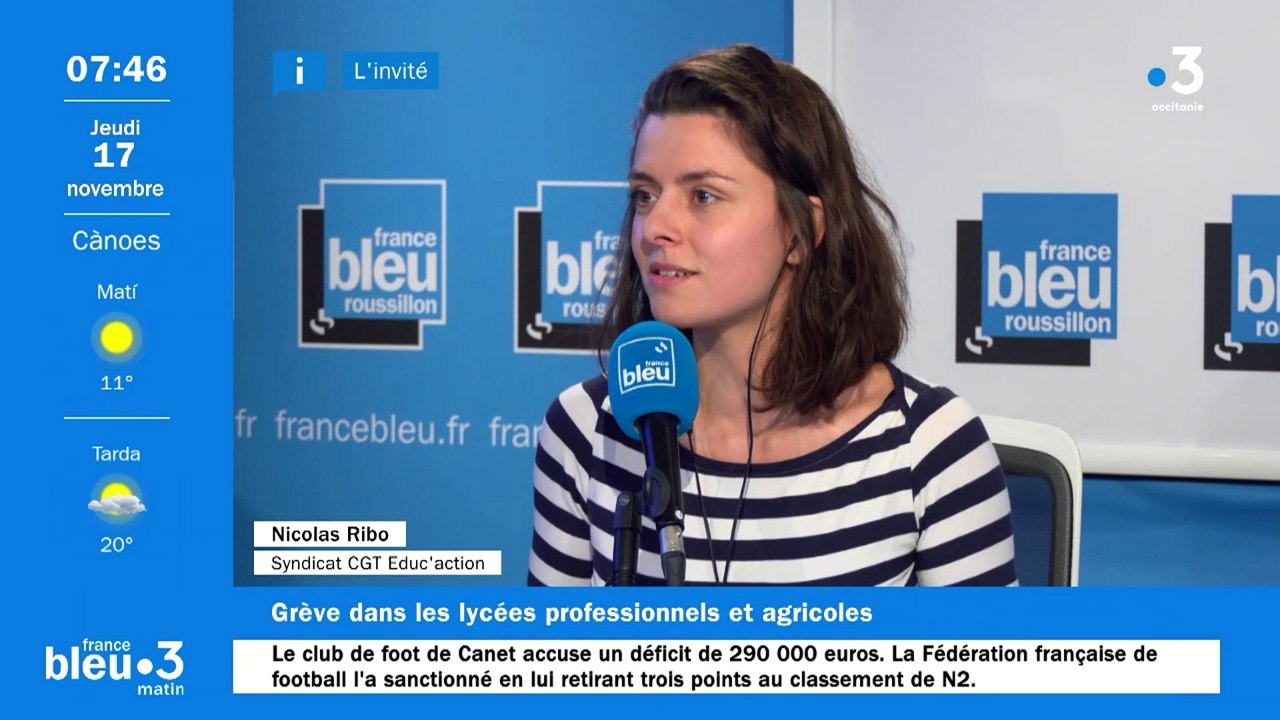 Grève dans les lycées professionnels des P-O : "un stage ne remplace pas les cours", alertent les syndicats