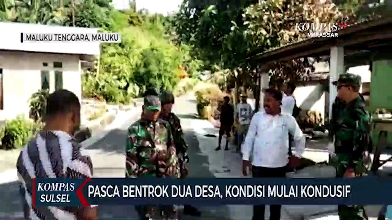 Situasi Bentrok Dua Desa di Maluku Mulai Kondusif