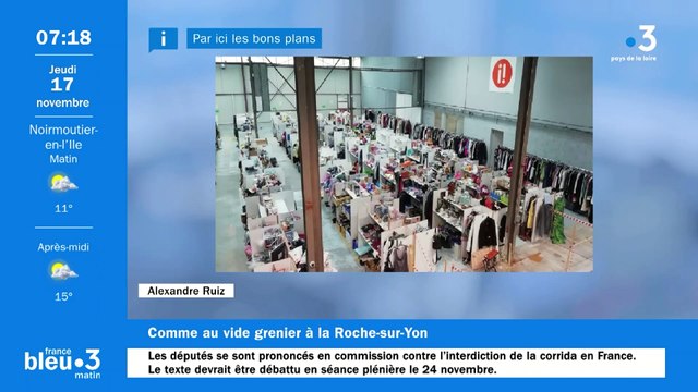 A La Roche sur Yon, Comme au Vide-Grenier est un vide grenier permanent !