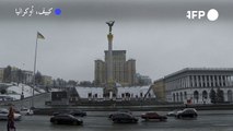 الثلوج تتساقط للمرة الأولى هذا الشتاء على العاصمة الأوكرانية كييف