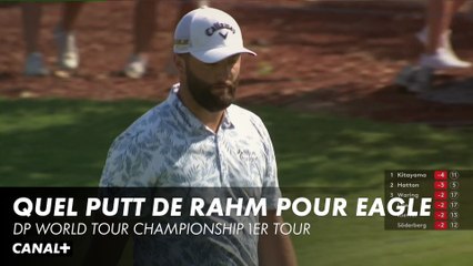 DP World Tour Championship 1er tour