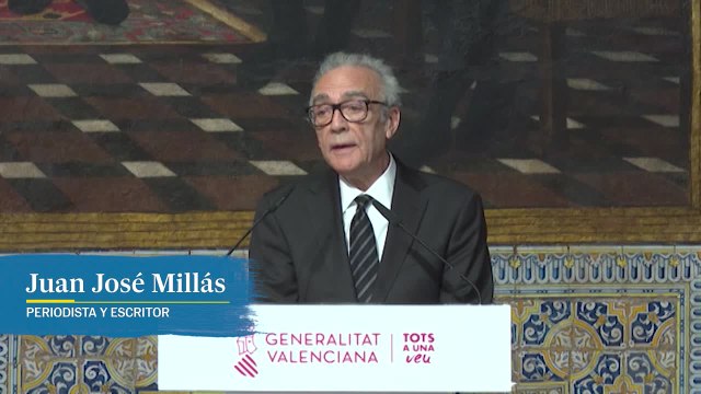 Juan José Millás: En ninguno de mis viajes a Valencia se ha roto ese encanto de un lugar más imaginario que real
