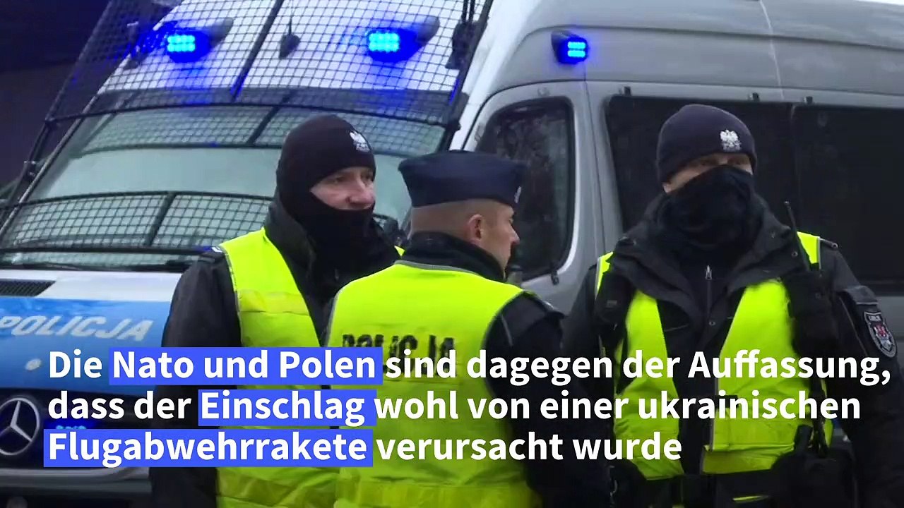 Selenskyj: Rakete in Polen war nicht ukrainischen Ursprungs