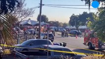 25 Los Angeles law enforcement recruits injured after being hit by car |