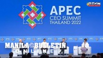 PBBM joins the panel discussion of the Asia-Pacific Economic Cooperation (APEC) CEO Summit