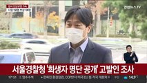 서울경찰청 '희생자 명단 공개' 고발인 조사