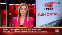 Cumhurbaşkanı Erdoğan duyurdu! Tahıl anlaşması 120 gün uzatıldı