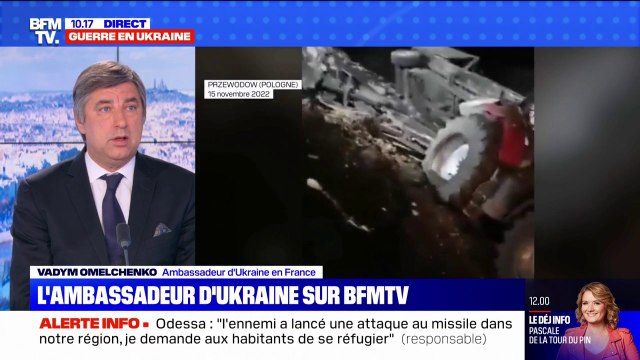 Nous avons besoin de la vérité : l'ambassadeur d'Ukraine évoque les missiles tombés en Pologne