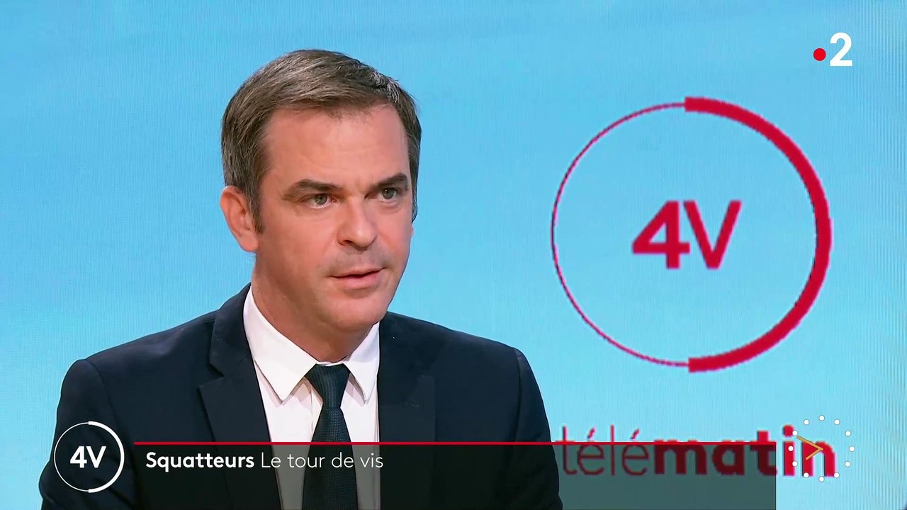 Le gouvernement "soutiendra" la proposition de loi émanant de la majorité et visant à renforcer l'arsenal répressif contre les squatteurs occupant des logements, annonce Olivier Véran - Regardez