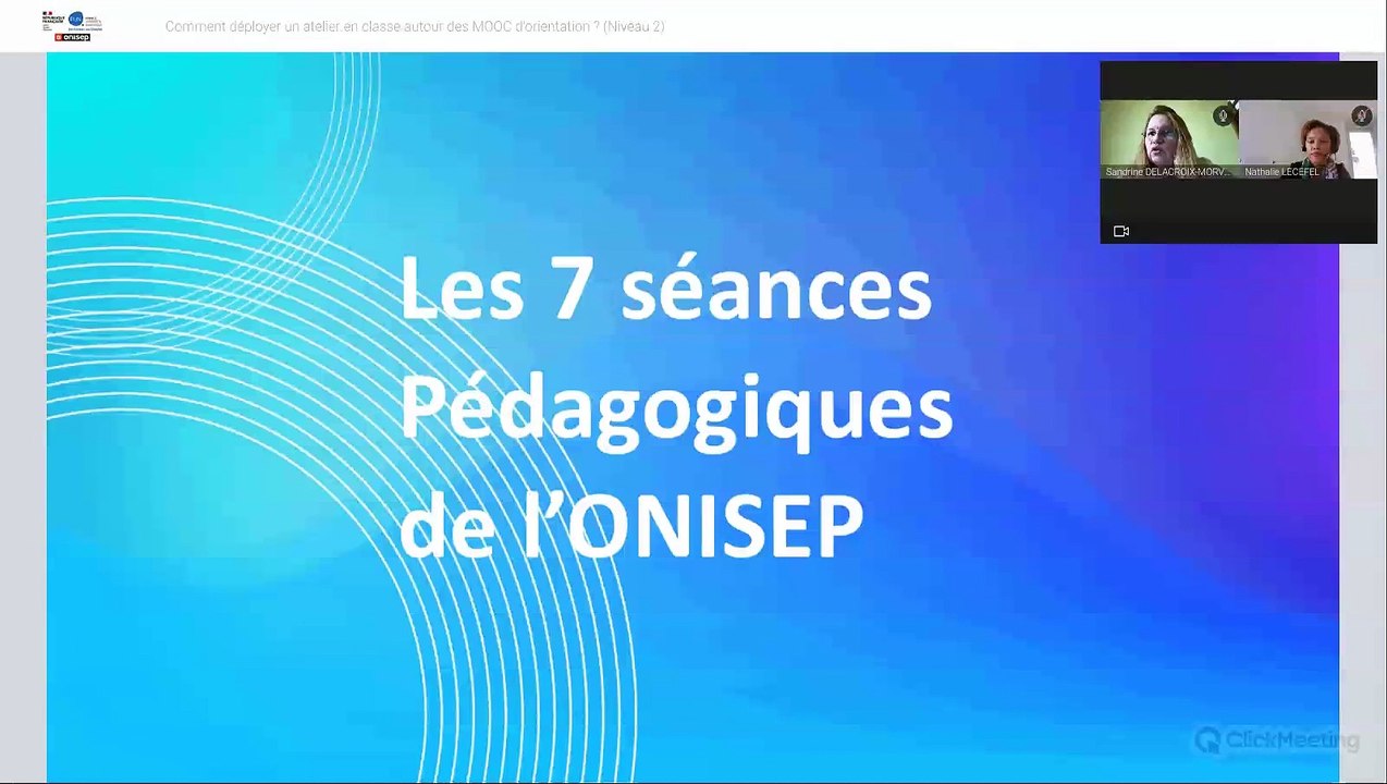 16/11/2022 : Rediffusion - Comment déployer un atelier en classe autour des MOOC
