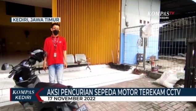 Lupa Cabut Kunci, Motor Dibawa Kabur Pencuri