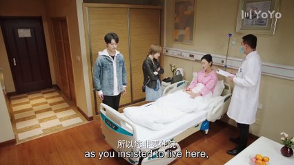 36. She has a dispute with her mother, the male lead comforts her intimately, and their feelings rise.