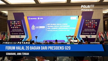 Wakil Presiden RI Resmikan Pembukaan Forum Global Halal 20 di Hotel Padma Kota Semarang