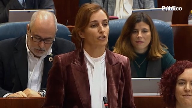 Mónica García, a Ayuso: Usted no comprende que el párkinson no es de izquierdas ni de derechas