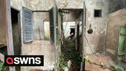 Meet the couple renovating an abandoned house so overgrown 'they couldn't see the floor'