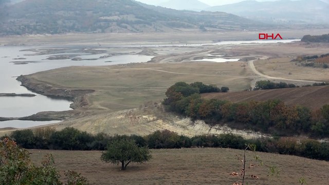 İçme suyunu karşılıyordu: Bayramiç Barajı kuruma noktasında