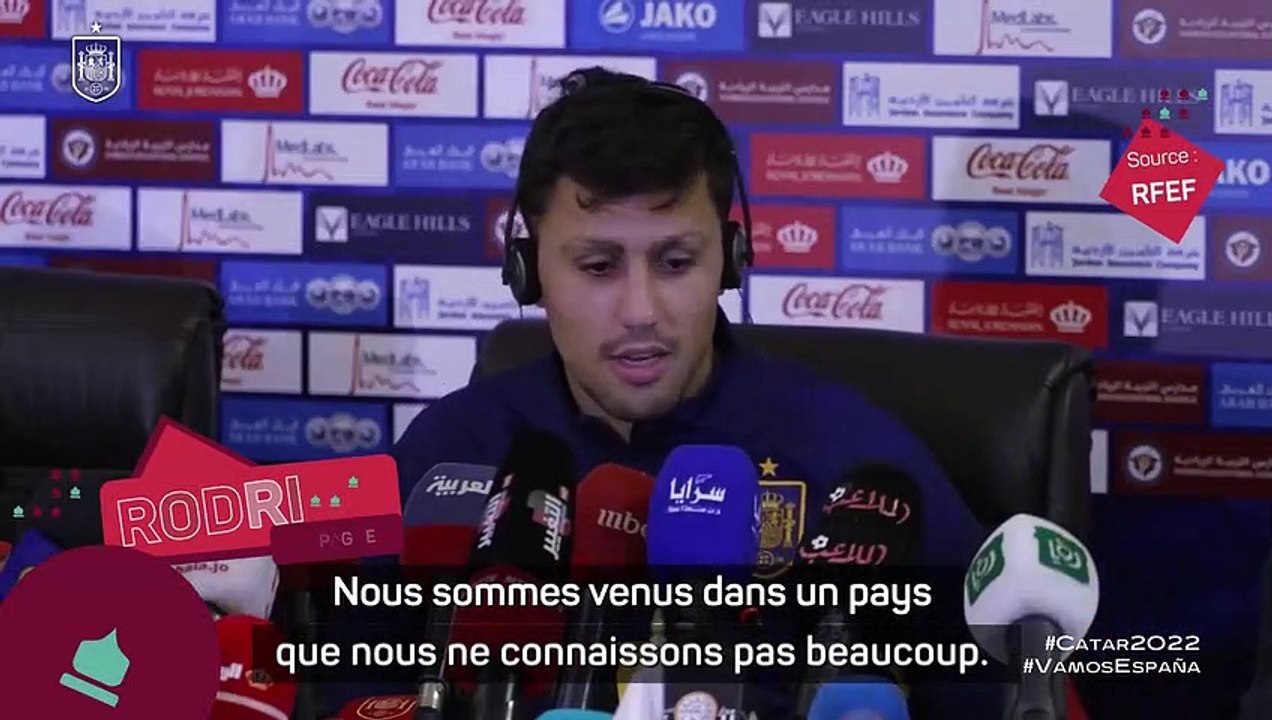 Espagne - Rodri souhaite "une Coupe du monde calme où tout le monde est accepté"