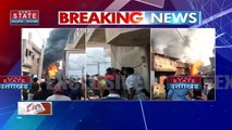 Baghpat News: सिलेंडर फटने से लगी भीषण आग