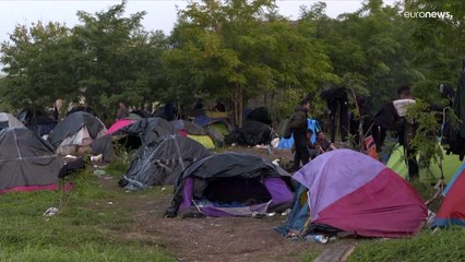 Скачать видео: Austria, Serbia and Hungary strike migration deal, saying EU measures have failed