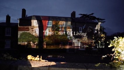 Greenpeace project fuel poverty film onto Rishi Sunak’s Yorkshire home